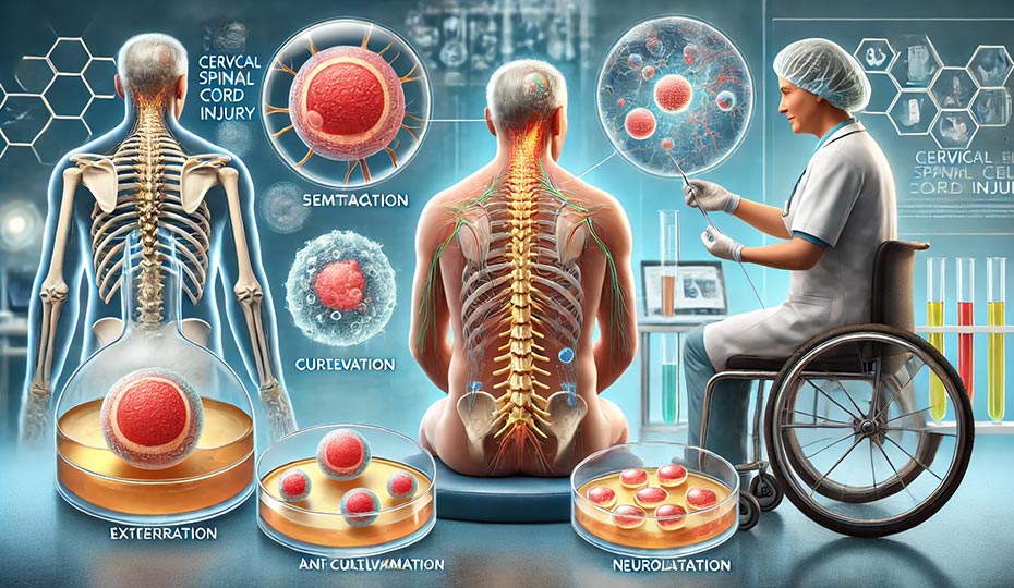 頸椎損傷への幹細胞治療とリハビリの効果