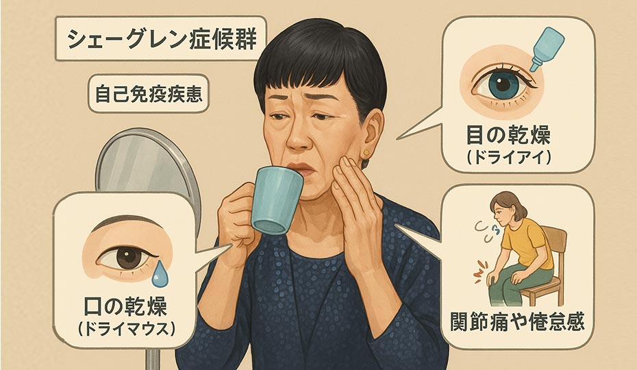 有名人が公表したシェーグレン症候群の経験