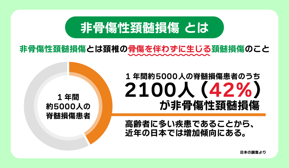 非骨傷性頸髄損傷とは