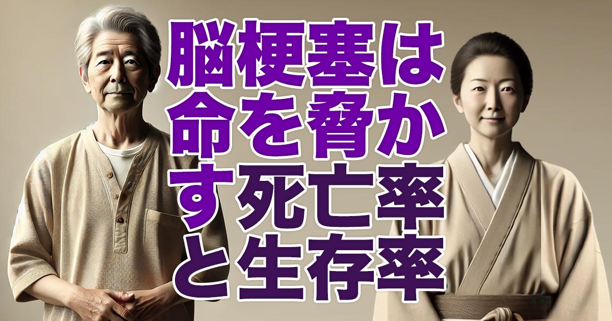 脳梗塞は命を脅かす！死亡率と生存率を徹底解説