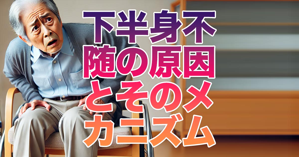 下半身不随を引き起こす原因とそのメカニズム