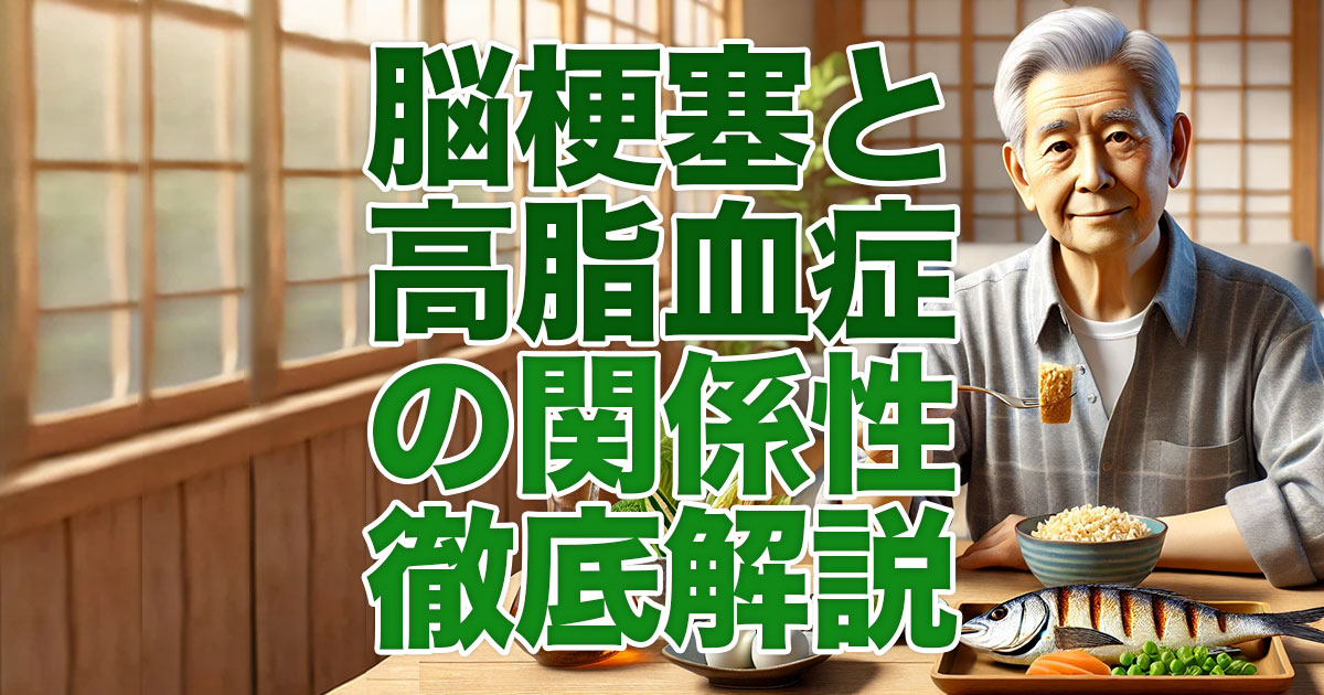 脳梗塞と高脂血症の関係性を徹底解説